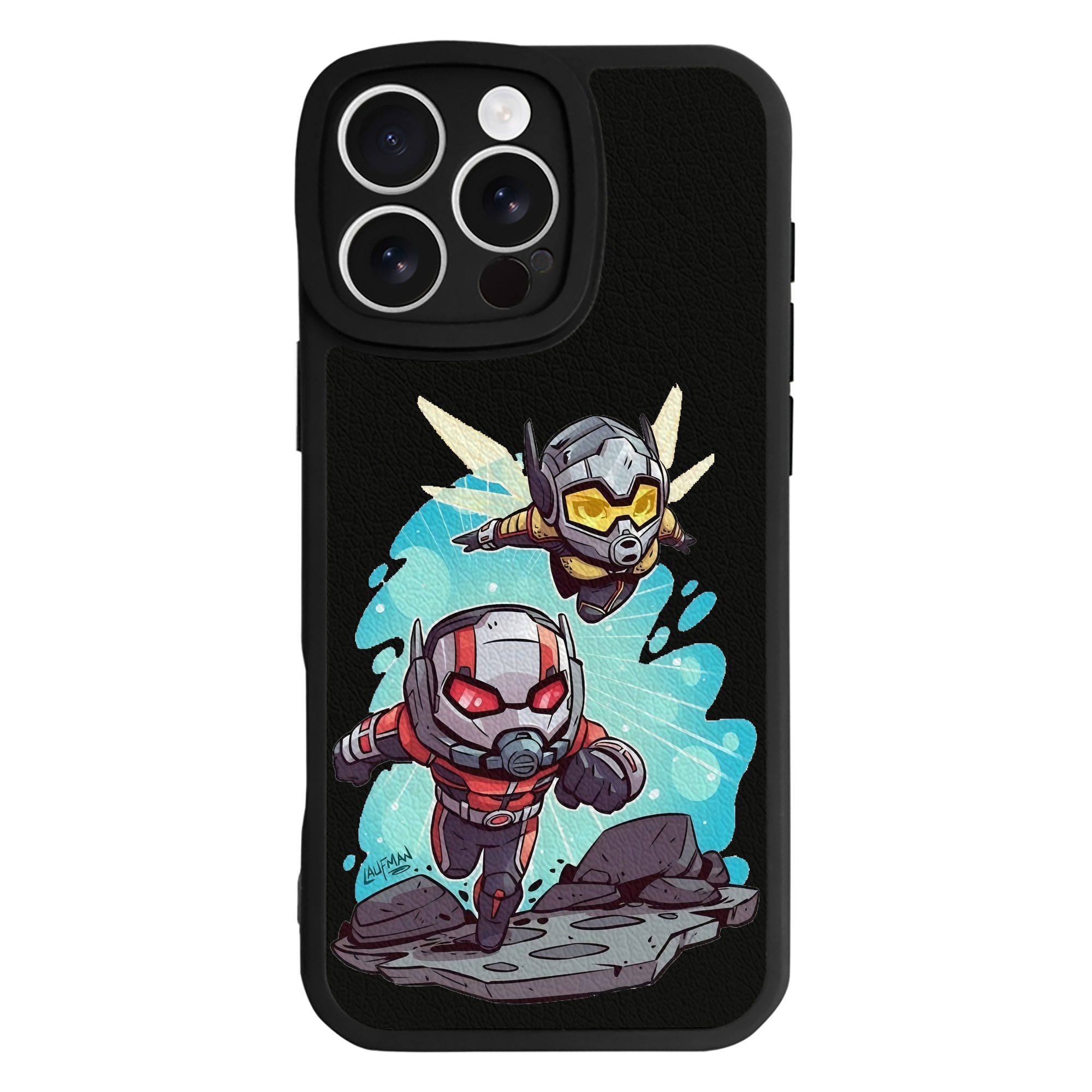 （画像用） アベンジャーズ The Avengers 【iPhone 16シリーズ対応】シリコンスマホケース（レザー調） 材質：シリコン